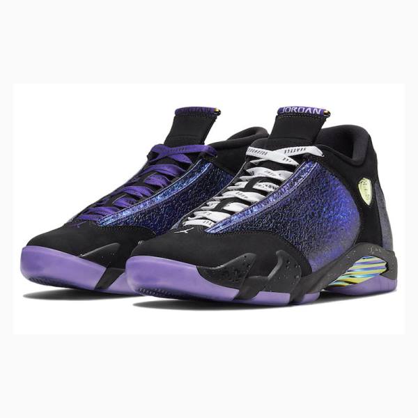 Nike Retro DB 'Doernbecher' 2019 Koripallokengät Miesten Air Jordan 14 Mustat Violetit | JD-256UF