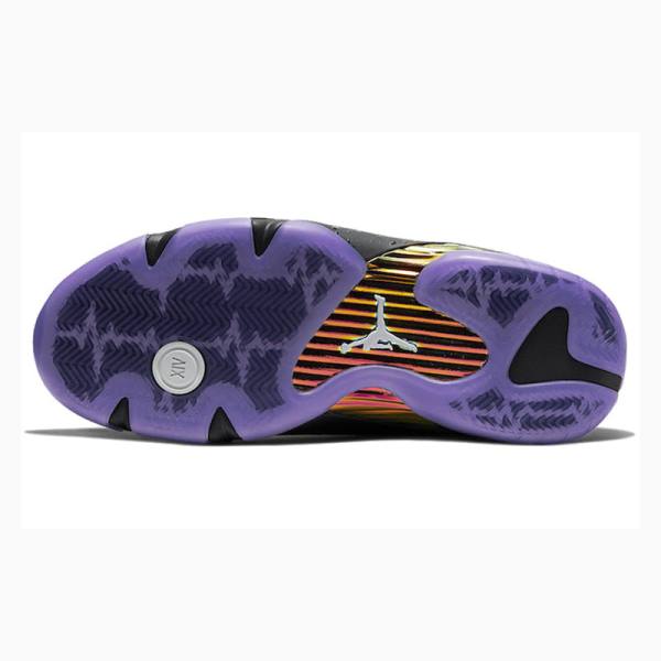 Nike Retro DB 'Doernbecher' 2019 Koripallokengät Miesten Air Jordan 14 Mustat Violetit | JD-256UF