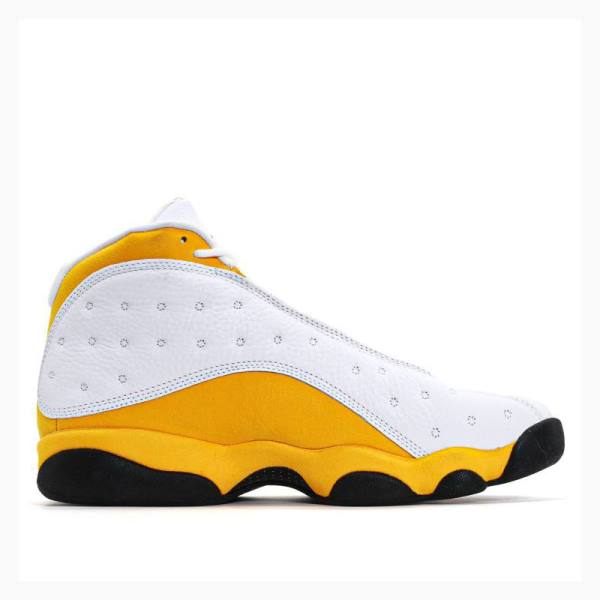 Nike Retro Del Sol Koripallokengät Miesten Air Jordan 13 Valkoinen Keltainen | JD-529RV
