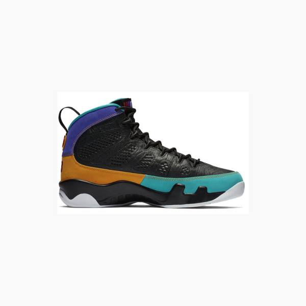 Nike Retro Dream It Do It Koripallokengät Miesten Air Jordan 9 Mustat Sininen Oranssi | JD-680RQ