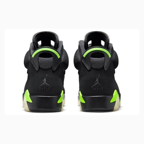 Nike Retro Electric Koripallokengät Miesten Air Jordan 6 Mustat Vihreä | JD-759KD