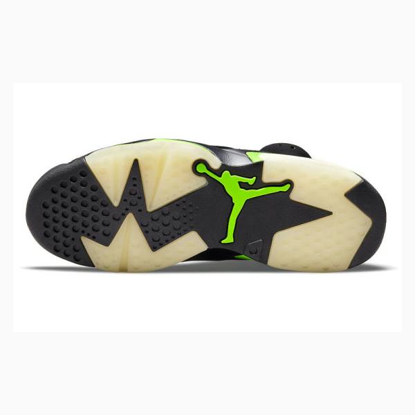 Nike Retro Electric Koripallokengät Miesten Air Jordan 6 Mustat Vihreä | JD-759KD