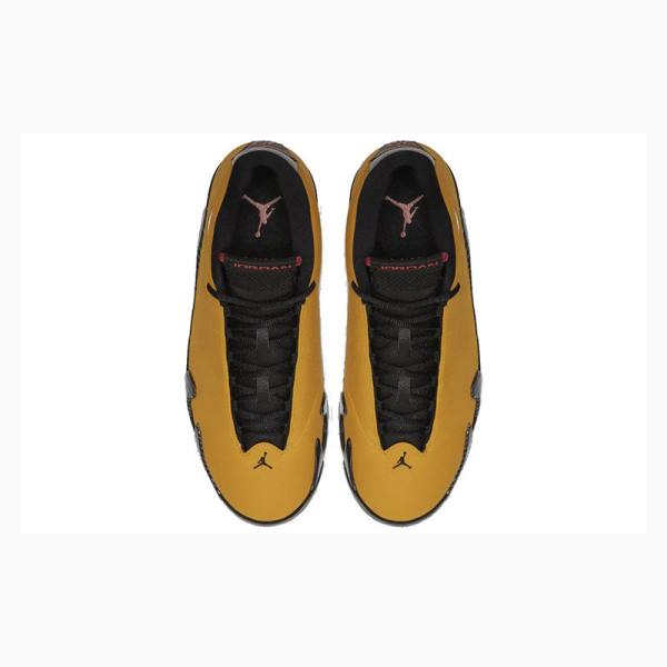 Nike Retro Ferrari Koripallokengät Miesten Air Jordan 14 Kultaiset Mustat | JD-351ZV