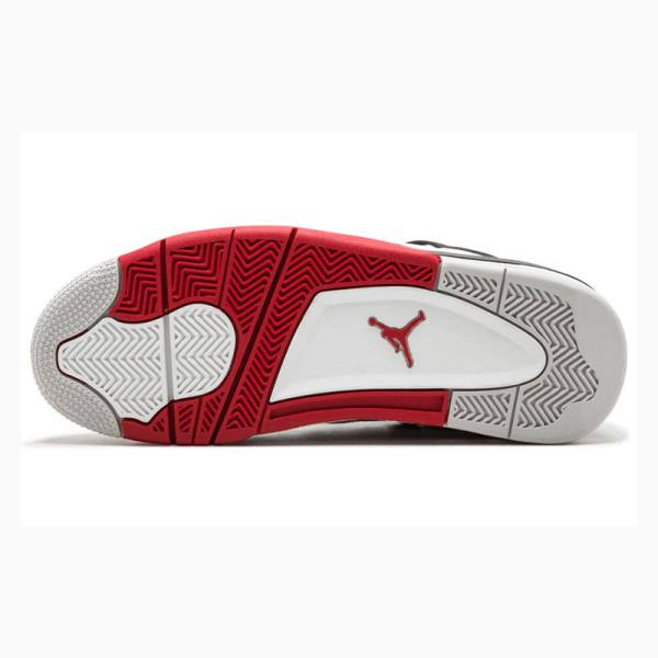 Nike Retro Fire Koripallokengät Miesten Air Jordan 4 Valkoinen Punainen | JD-519VB