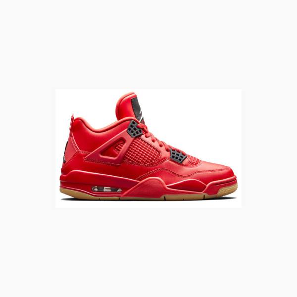 Nike Retro Fire Koripallokengät Naisten Air Jordan 4 Punainen | JD-718MK