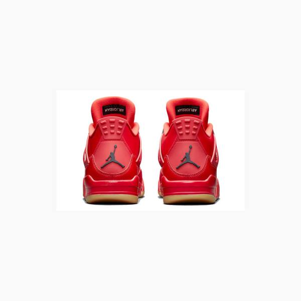 Nike Retro Fire Koripallokengät Naisten Air Jordan 4 Punainen | JD-718MK