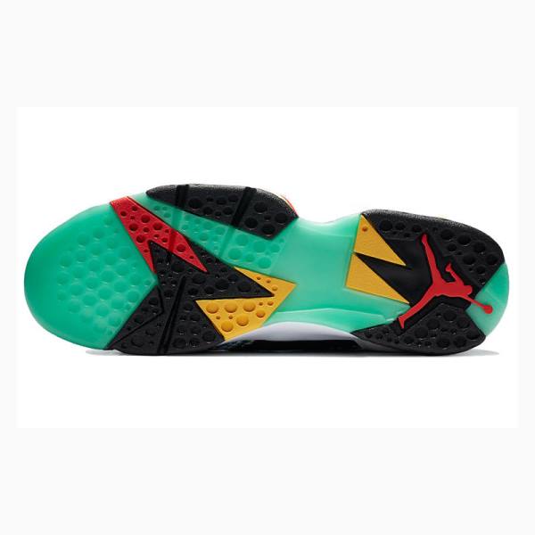 Nike Retro GC China Edition Koripallokengät Miesten Air Jordan 7 Valkoinen Mustat Punainen | JD-375JP