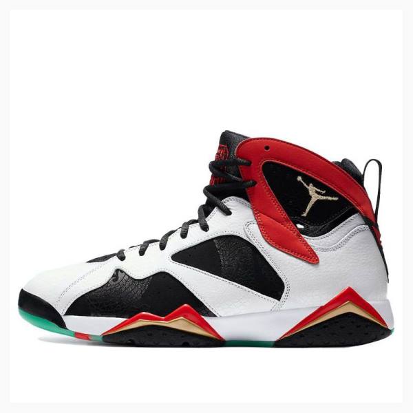 Nike Retro GC China Edition Koripallokengät Miesten Air Jordan 7 Valkoinen Mustat Punainen | JD-375JP