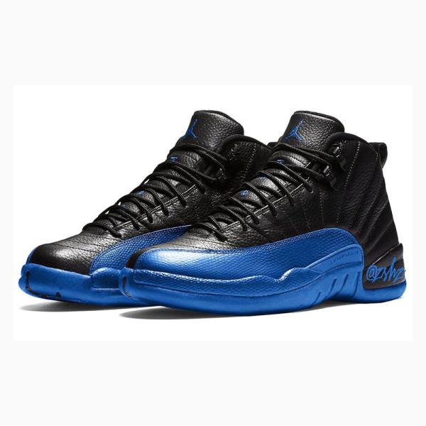 Nike Retro Game Koripallokengät Miesten Air Jordan 12 Mustat Sininen | JD-748AN
