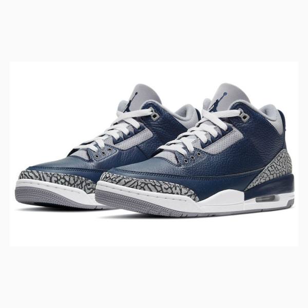 Nike Retro George Town Koripallokengät Miesten Air Jordan 3 Sininen | JD-741PD