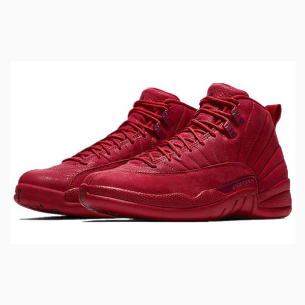 Nike Retro Gym Koripallokengät Miesten Air Jordan 12 Punainen | JD-058FD