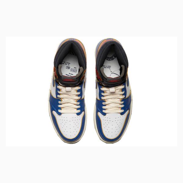 Nike Retro HI NRG UN Union Los Angeles Koripallokengät Miesten Air Jordan 1 Sininen Punainen | JD-896MX