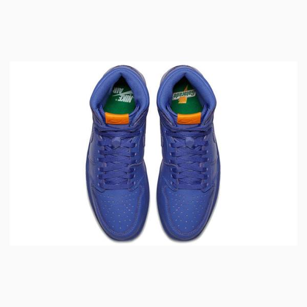 Nike Retro HI OG G8RD Gatorade - Rush Violet Koripallokengät Miesten Air Jordan 1 Violetit | JD-715SM