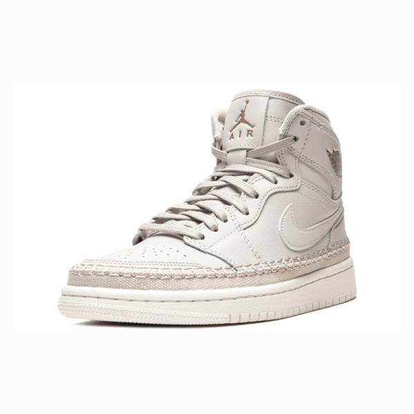 Nike Retro HI PRM Desert Sand Koripallokengät Naisten Air Jordan 1 Beige | JD-504GR