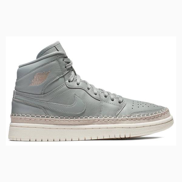 Nike Retro HI PRM Mica Bronze Koripallokengät Naisten Air Jordan 1 Harmaat | JD-341TU