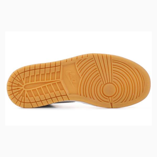 Nike Retro HI PRM Tan Koripallokengät Naisten Air Jordan 1 Valkoinen Ruskea | JD-213EO