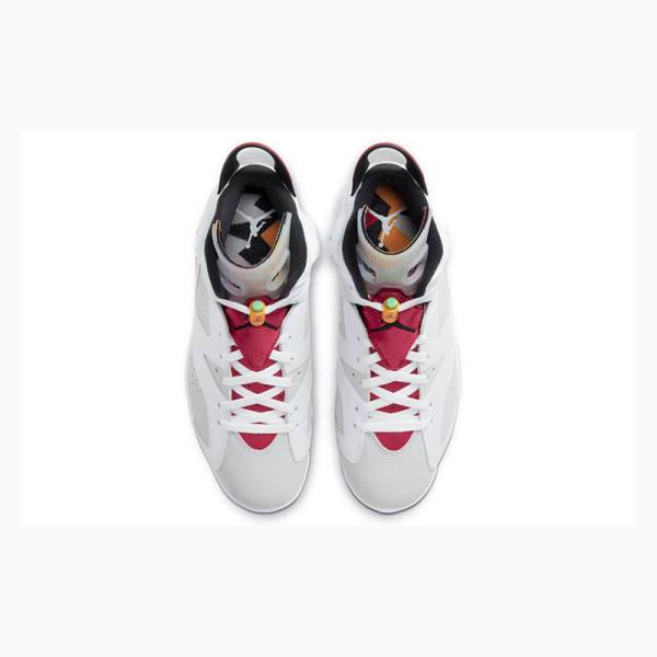 Nike Retro Hare Koripallokengät Miesten Air Jordan 6 Valkoinen Pinkki | JD-813QP