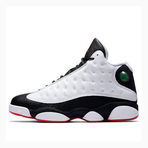 Nike Retro He Got Game 2018 Koripallokengät Miesten Air Jordan 13 Valkoinen Mustat | JD-802SL
