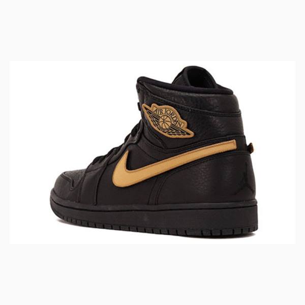 Nike Retro High BHM Koripallokengät Miesten Air Jordan 1 Mustat Ruskea | JD-763QH