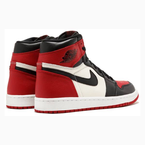 Nike Retro High OG Bred Varvas Koripallokengät Miesten Air Jordan 1 Punainen Mustat | JD-269YW