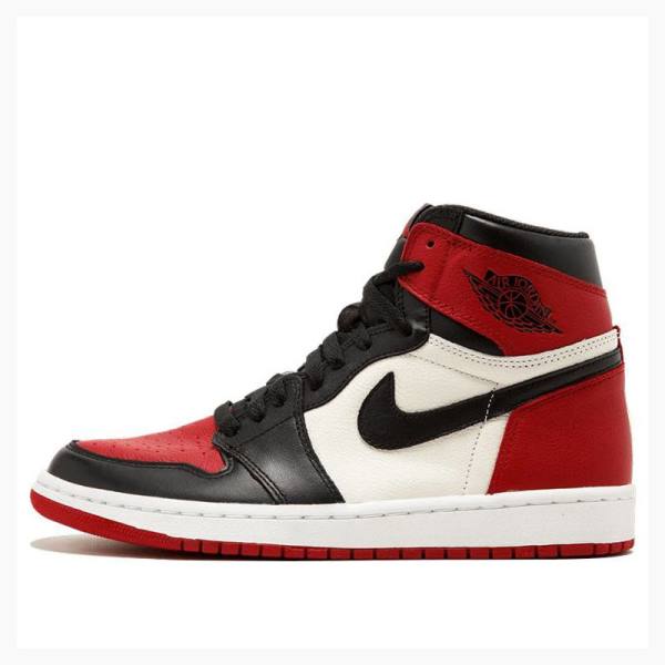 Nike Retro High OG Bred Varvas Koripallokengät Miesten Air Jordan 1 Punainen Mustat | JD-269YW