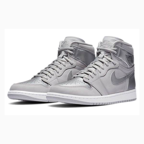 Nike Retro High OG CO Japan Koripallokengät Miesten Air Jordan 1 Hopea | JD-632CK