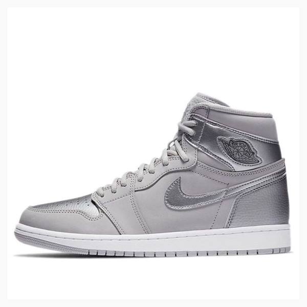 Nike Retro High OG CO Japan Koripallokengät Miesten Air Jordan 1 Hopea | JD-632CK