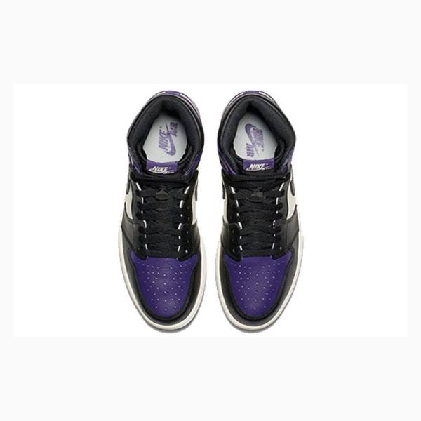 Nike Retro High OG Court Koripallokengät Miesten Air Jordan 1 Violetit | JD-072NF