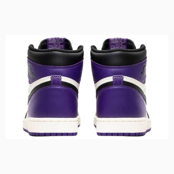 Nike Retro High OG Court Koripallokengät Miesten Air Jordan 1 Violetit | JD-072NF