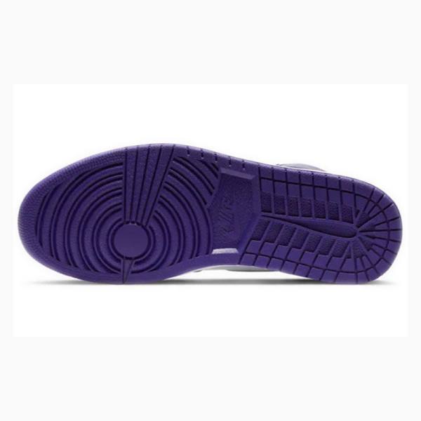 Nike Retro High OG Court Koripallokengät Miesten Air Jordan 1 Violetit | JD-314PZ