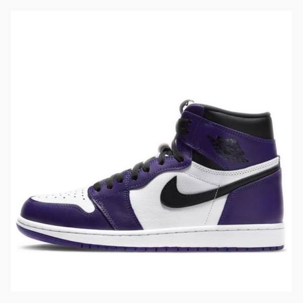 Nike Retro High OG Court Koripallokengät Miesten Air Jordan 1 Violetit | JD-314PZ