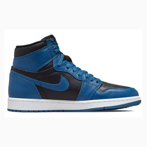 Nike Retro High OG Dark Marina Koripallokengät Miesten Air Jordan 1 Sininen Mustat | JD-075CE