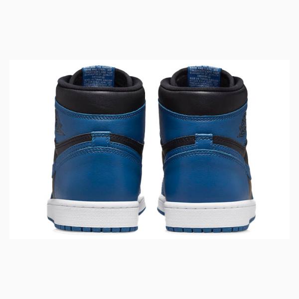 Nike Retro High OG Dark Marina Koripallokengät Miesten Air Jordan 1 Sininen Mustat | JD-075CE
