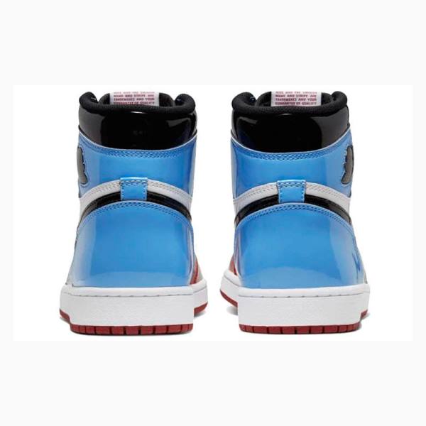 Nike Retro High OG Fearless UNC Chicago Koripallokengät Miesten Air Jordan 1 Valkoinen Punainen Sininen | JD-098IR