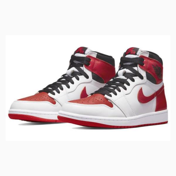 Nike Retro High OG Heritage Koripallokengät Miesten Air Jordan 1 Punainen | JD-548YD