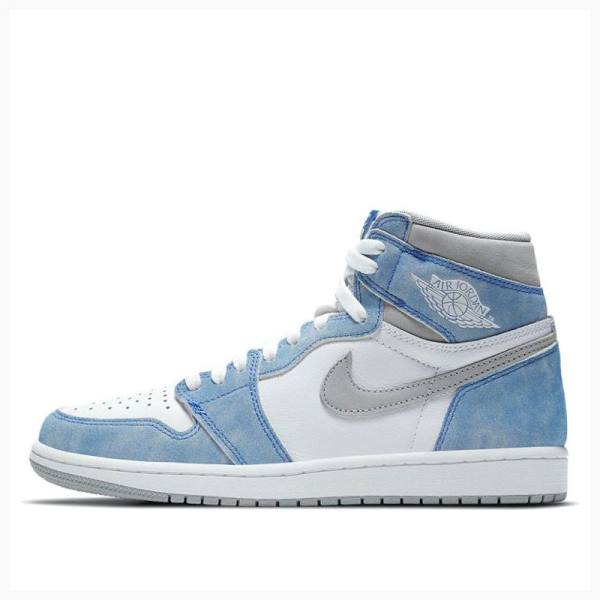 Nike Retro High OG Hyper Royal Koripallokengät Miesten Air Jordan 1 Sininen Valkoinen | JD-675VT