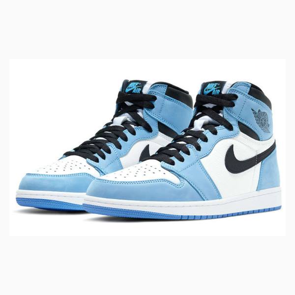 Nike Retro High OG Koripallokengät Miesten Air Jordan 1 Sininen Mustat | JD-260YD