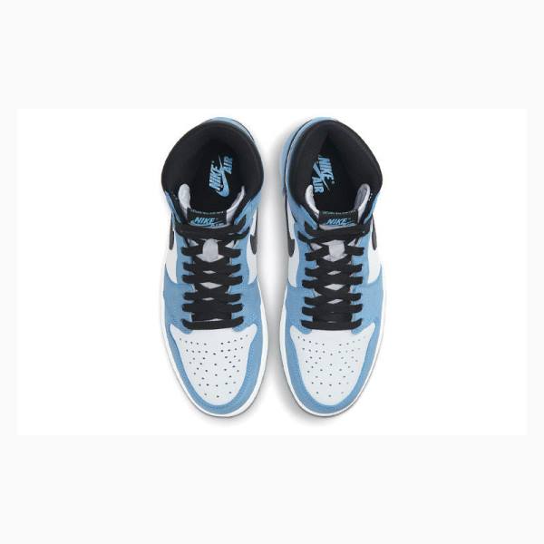 Nike Retro High OG Koripallokengät Miesten Air Jordan 1 Sininen Mustat | JD-260YD