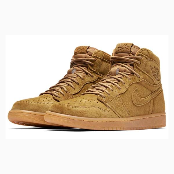 Nike Retro High OG Koripallokengät Miesten Air Jordan 1 Ruskea | JD-648UA