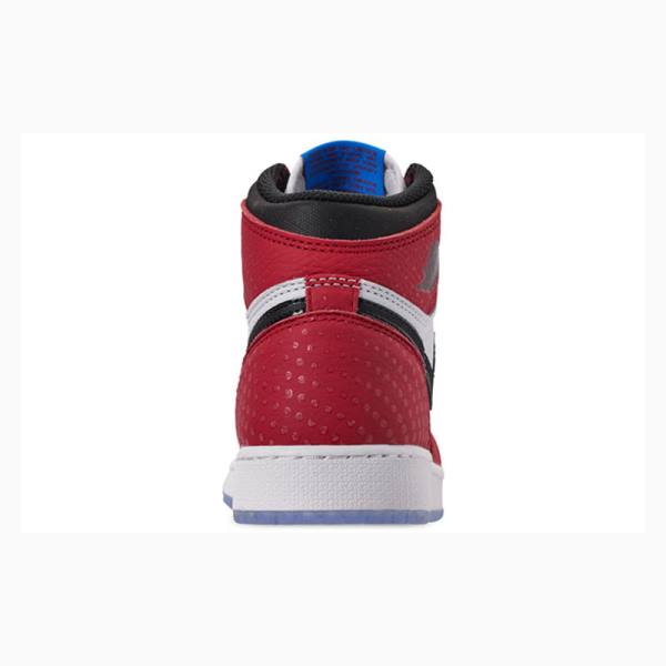 Nike Retro High OG Origin Story Koripallokengät Miesten Air Jordan 1 Punainen Mustat | JD-293KL