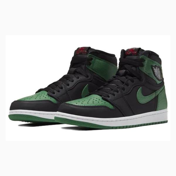 Nike Retro High OG Pine Koripallokengät Miesten Air Jordan 1 Vihreä | JD-852TK