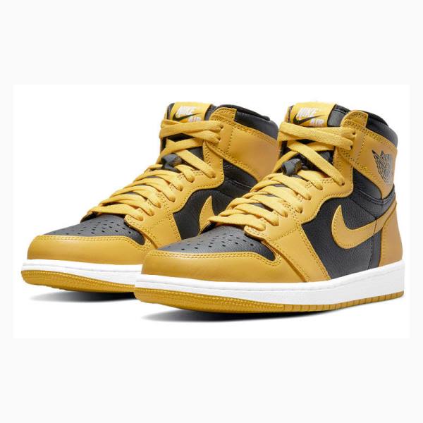 Nike Retro High OG Pollen Koripallokengät Miesten Air Jordan 1 Keltainen | JD-623LF