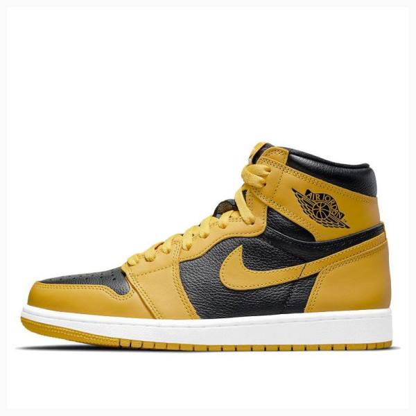 Nike Retro High OG Pollen Koripallokengät Miesten Air Jordan 1 Keltainen | JD-623LF
