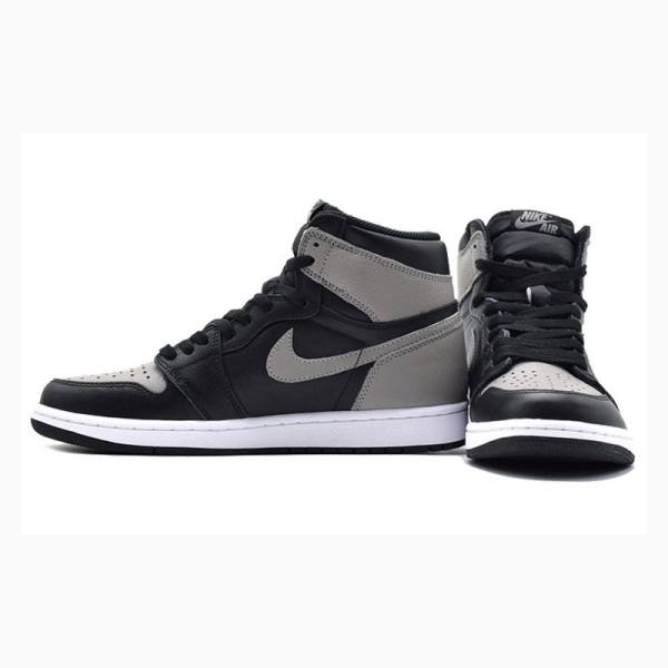 Nike Retro High OG Shadow Koripallokengät Miesten Air Jordan 1 Harmaat Mustat | JD-391ET