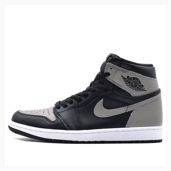 Nike Retro High OG Shadow Koripallokengät Miesten Air Jordan 1 Harmaat Mustat | JD-391ET