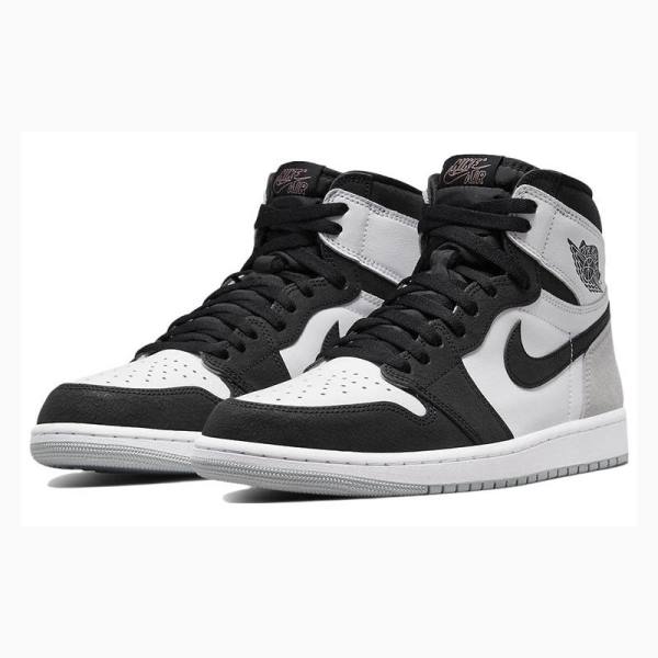 Nike Retro High OG Stage Haze Koripallokengät Miesten Air Jordan 1 Mustat Valkoinen | JD-719NV