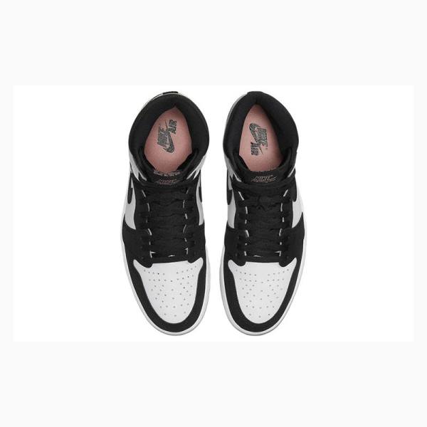 Nike Retro High OG Stage Haze Koripallokengät Miesten Air Jordan 1 Mustat Valkoinen | JD-719NV
