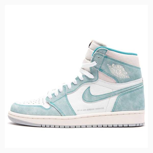 Nike Retro High OG Turbo Koripallokengät Miesten Air Jordan 1 Vihreä | JD-170SE