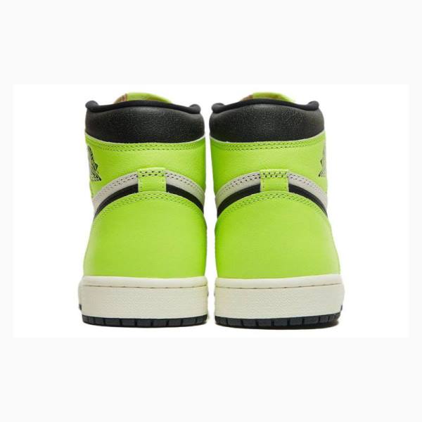 Nike Retro High OG Visionaire Koripallokengät Miesten Air Jordan 1 Valkoinen Mustat Vihreä | JD-679SB