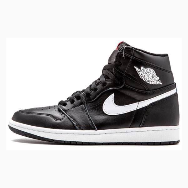 Nike Retro High OG Yin Yang Pack Koripallokengät Miesten Air Jordan 1 Mustat Valkoinen | JD-176OP
